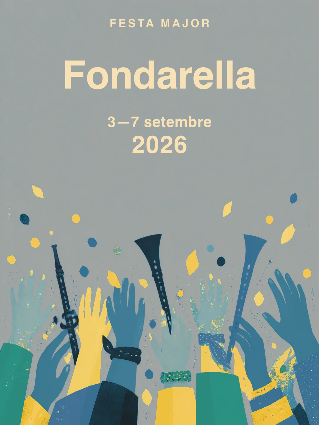 Portada editorial de la Festa Major de Fondarella 2026