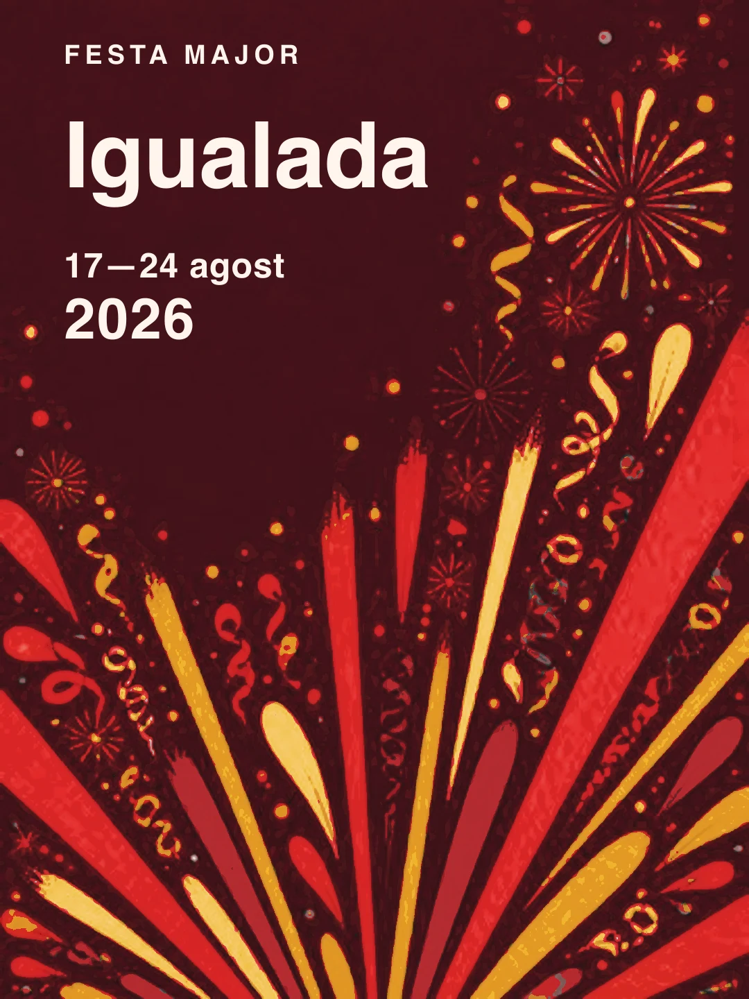 Cartell de la Festa Major de Igualada 2026