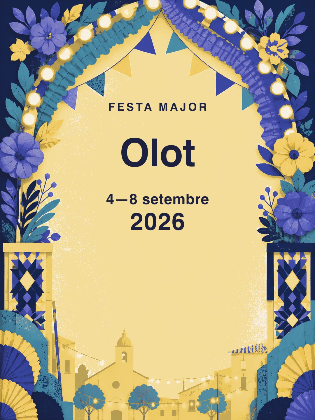 Portada editorial de la Festa Major de Olot 2026