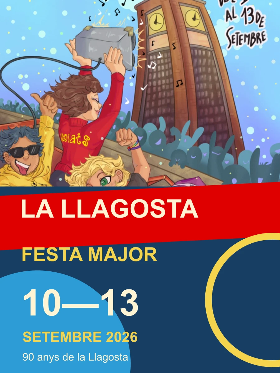 Cartell de la Festa Major de La Llagosta 2026