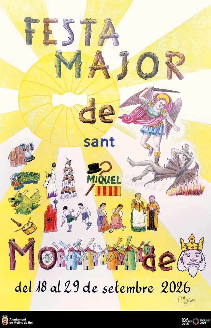 Cartell de la Festa Major de Molins de Rei 2026