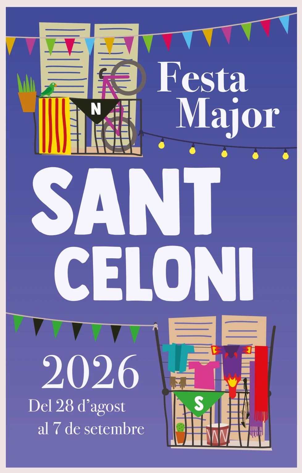 Cartell de la Festa Major de Sant Celoni 2026