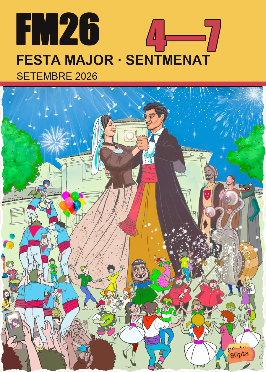 Cartell de la Festa Major de Sentmenat 2026